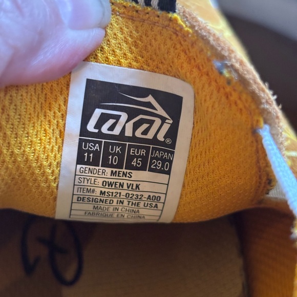 Lakai Yellow Slip-On Shoes - Picture 3 of 6